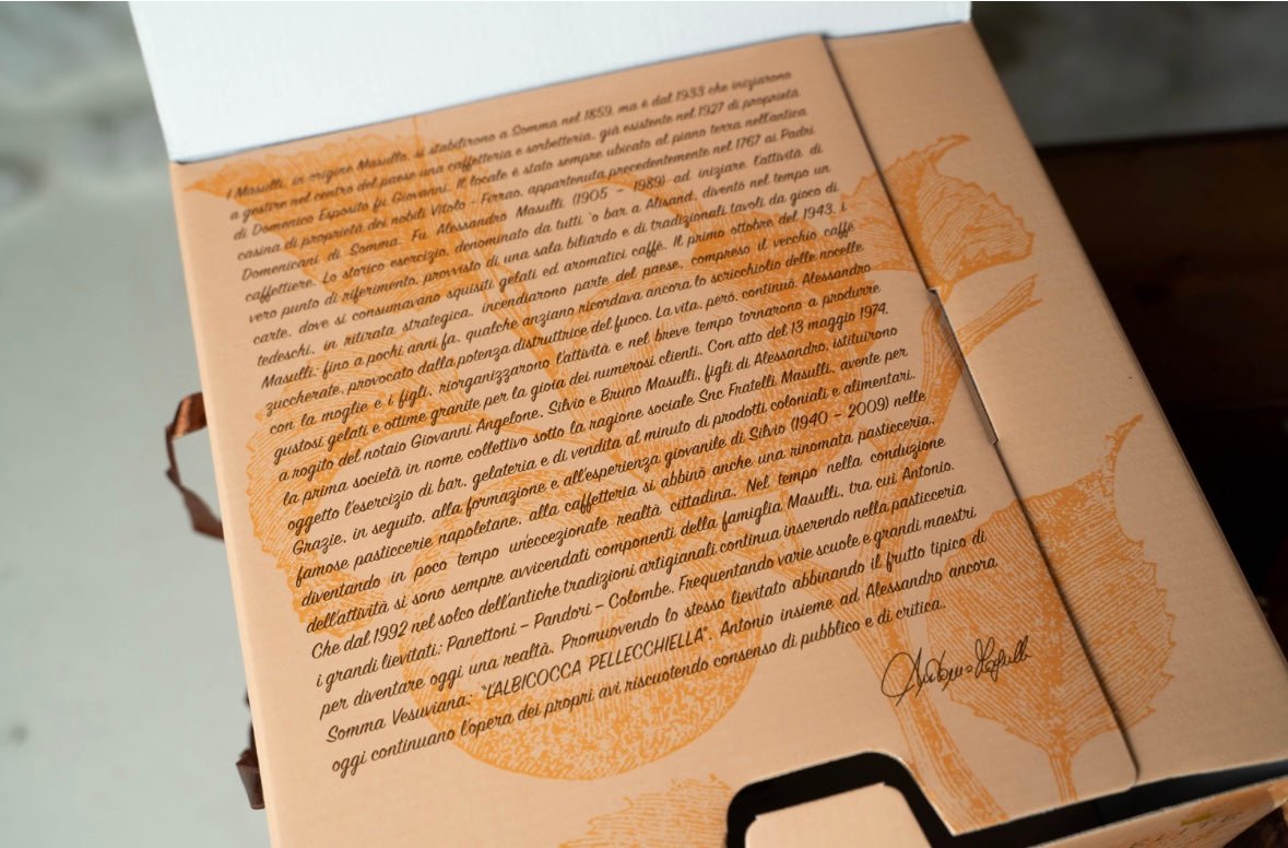 PANETTONE ALBICOCCA PELLECCHIÉ - Caffè Masulli 1927