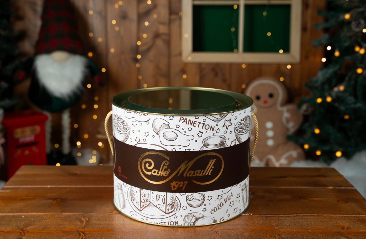 SCATOLA REGALO PANETTONE - Caffè Masulli 1927